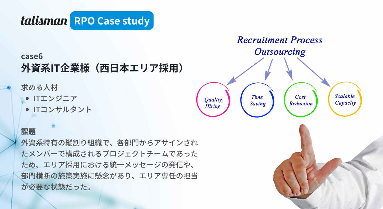RPO導入事例Case6
